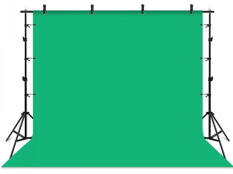 Puluz Hintergrundsystem Kit 2x3 Meter Green Screen Leichtes, langlebiges und portables Hintergrundsystem