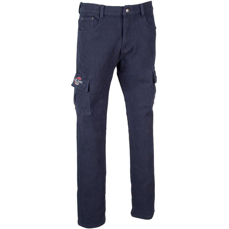 Pantalon Homme Colmic Pour L’Hiver Official Team - Bleu