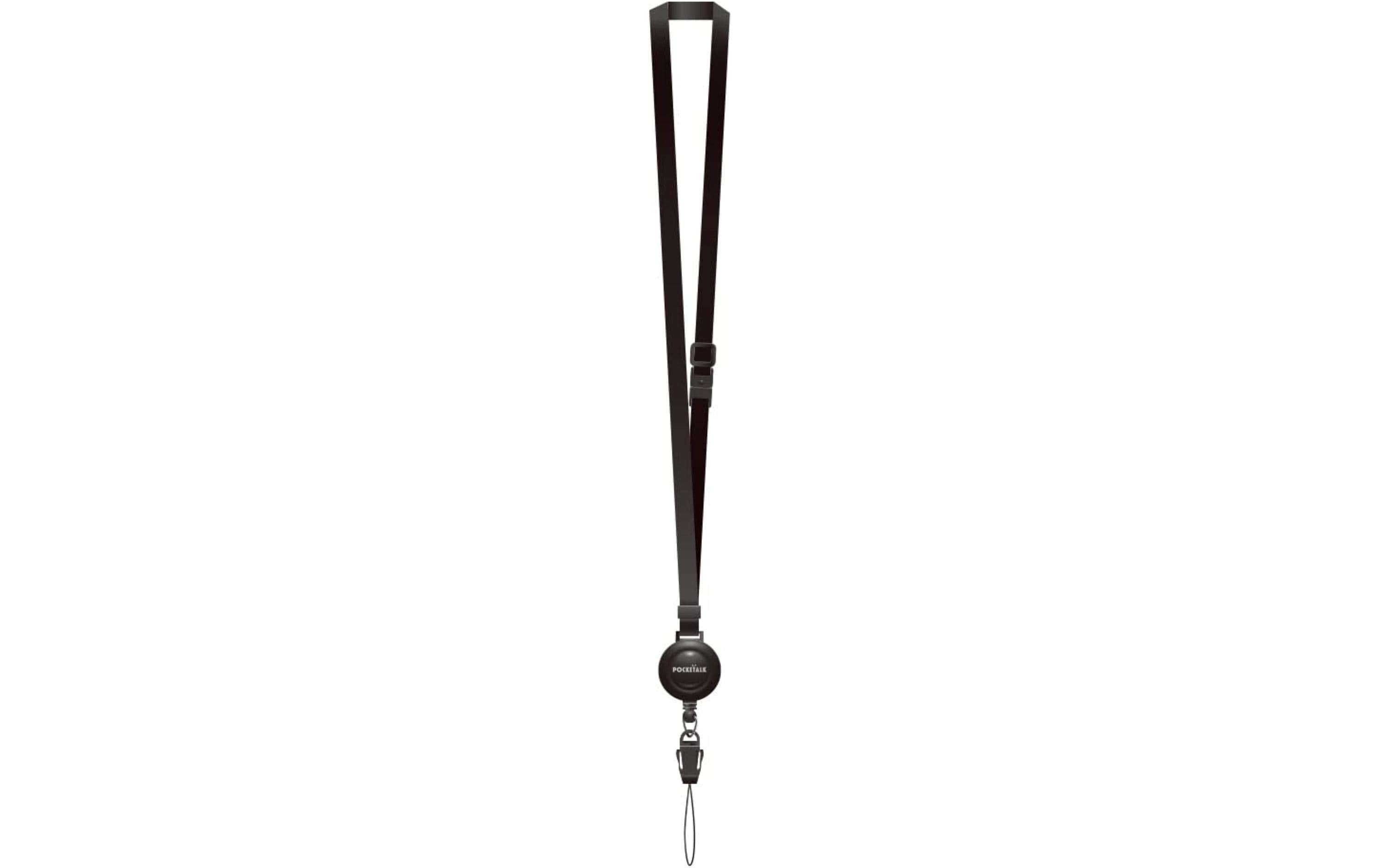 Zubehör Lanyard SchwarzUmhängeband für Pocketalk Übersetzer