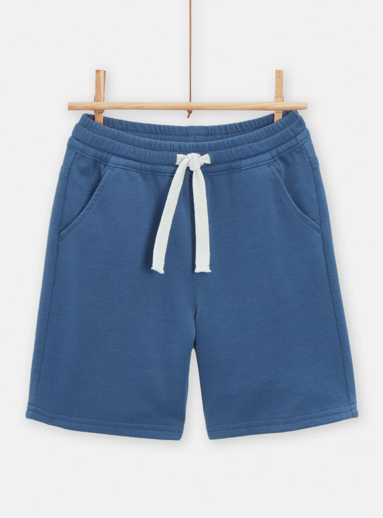 Bermuda bleu pour garçon