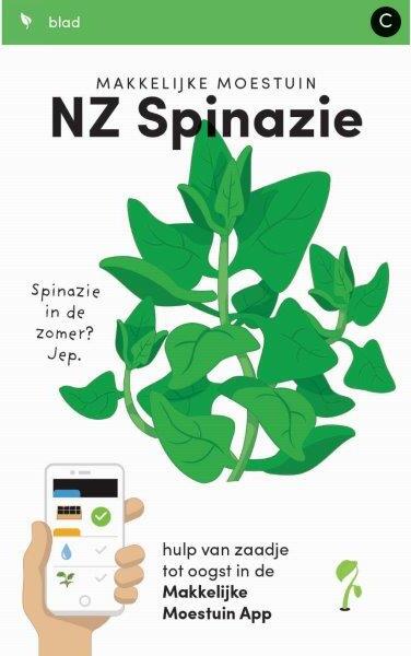 Makkelijke Moestuin groentezaad Nieuw Zeelandse spinazie (Tetragonia tetragonioides)