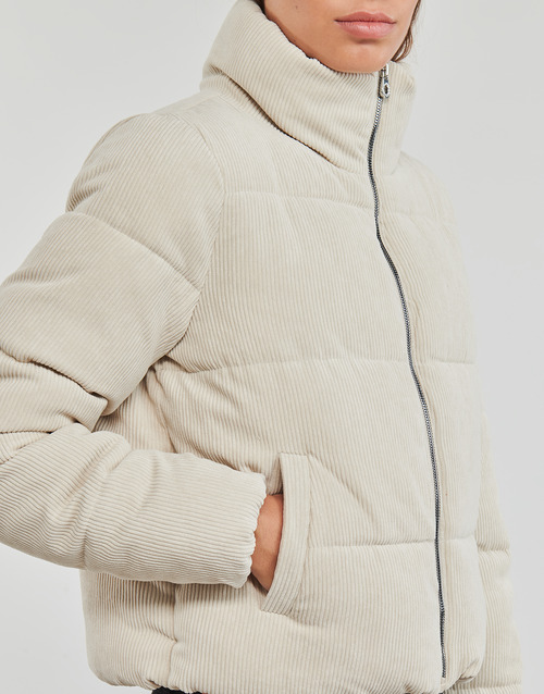 Only - ONLNEWDOLLY CORDUROY PUFFER  CC OTW - Beige