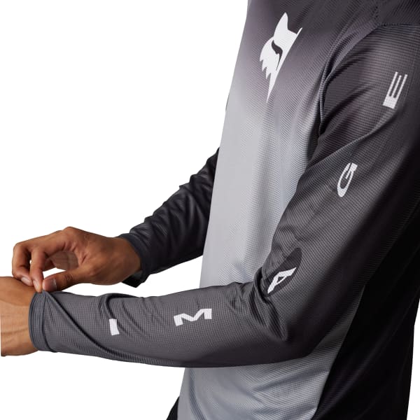 Maillot VTT FOX FLEXAIR LS JERSEY NOVAH STEEL GRAY