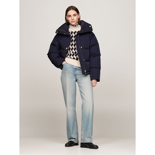 Tommy Hilfiger Gold Button Down Jakke, Desert Sky, L/XL