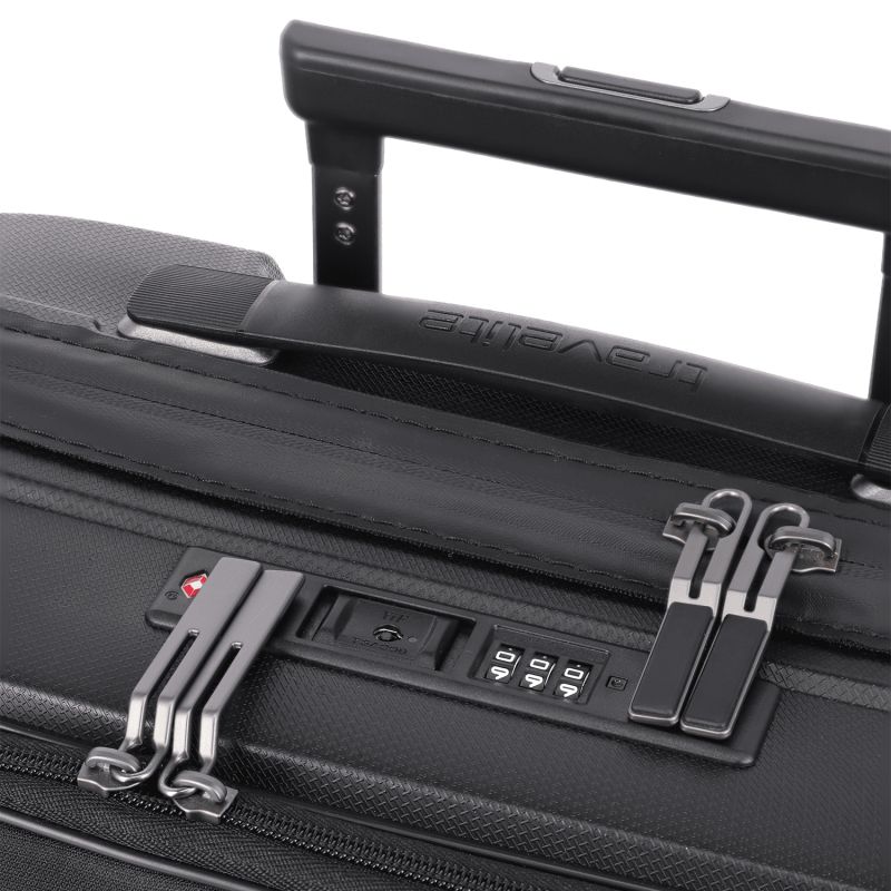 Valise cabine rigide Mooby 55 cm Noir