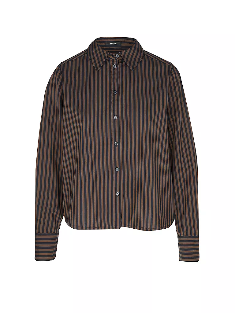 OPUS Bluse FEBULA dunkelblau