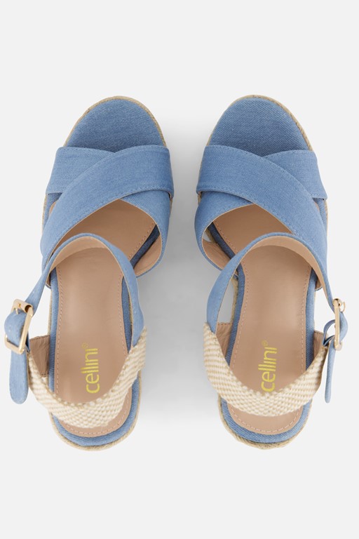 Cellini Espadrilles Denim Textiel