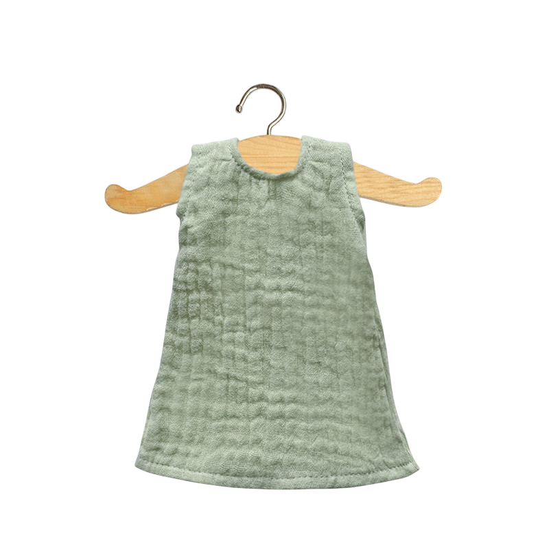 Amigas: Kleid Iva Mandelgrün
