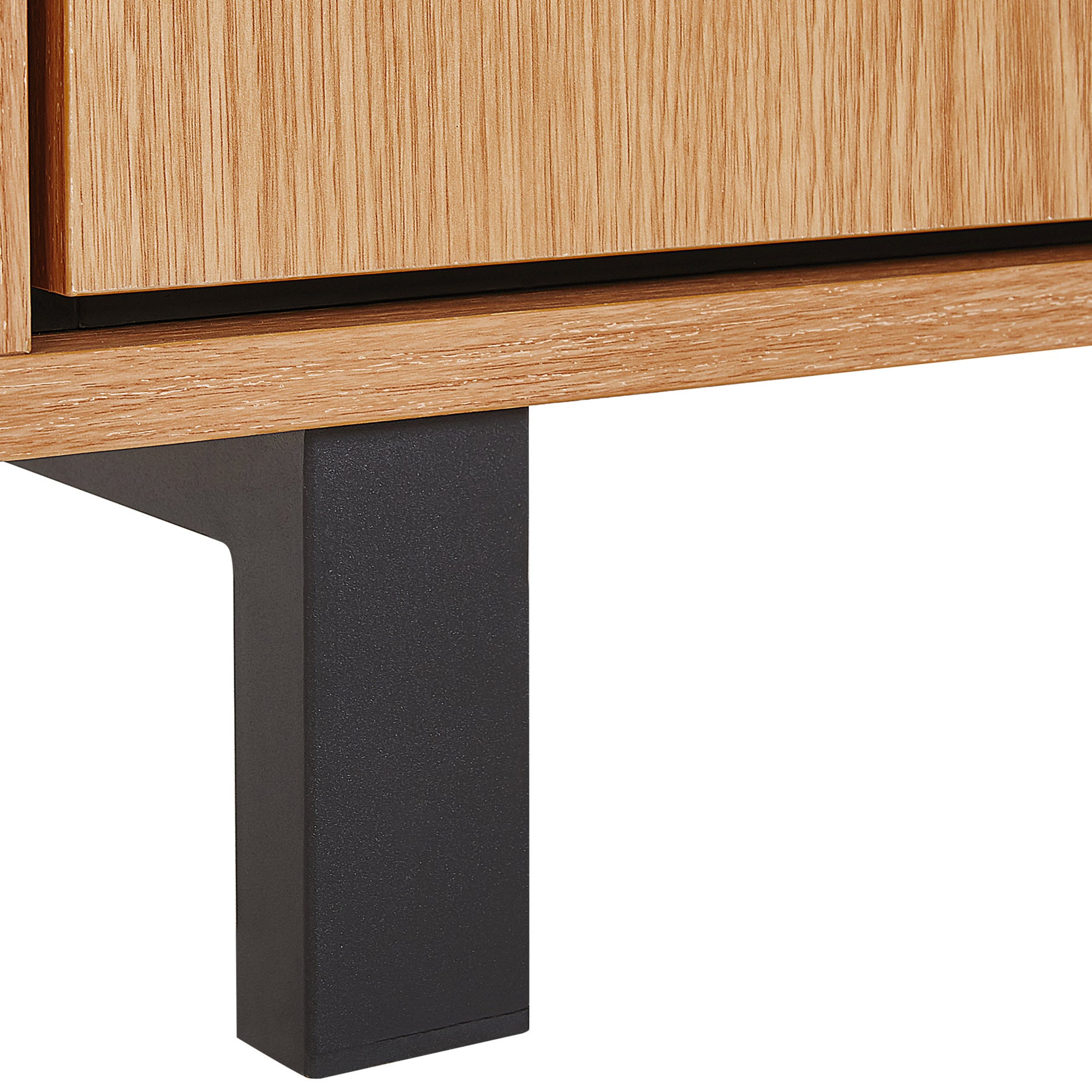 Beliani - PARAMOUNT  - Sideboard - Lichte houtkleur - Vezelplaat