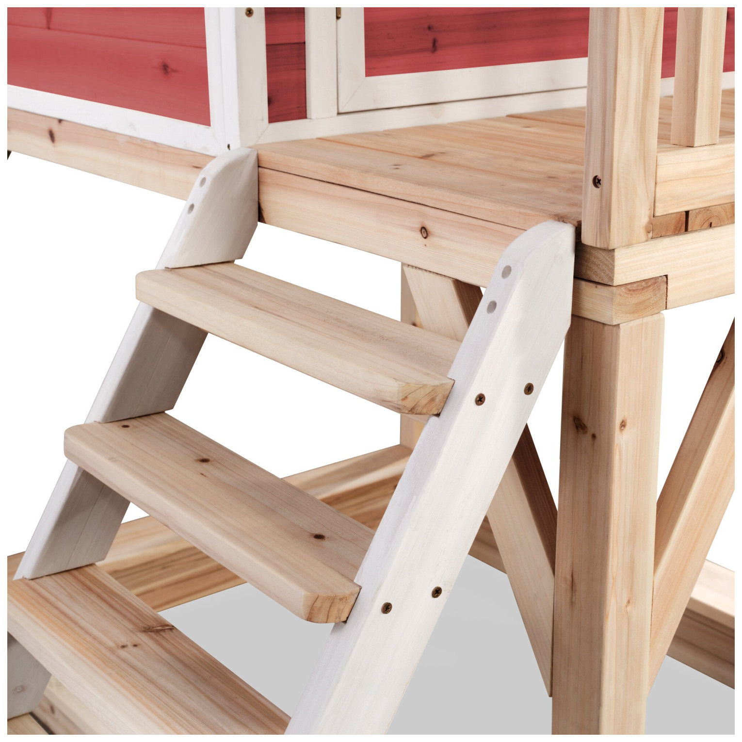 EXIT Loft 500 houten speelhuis - rood
