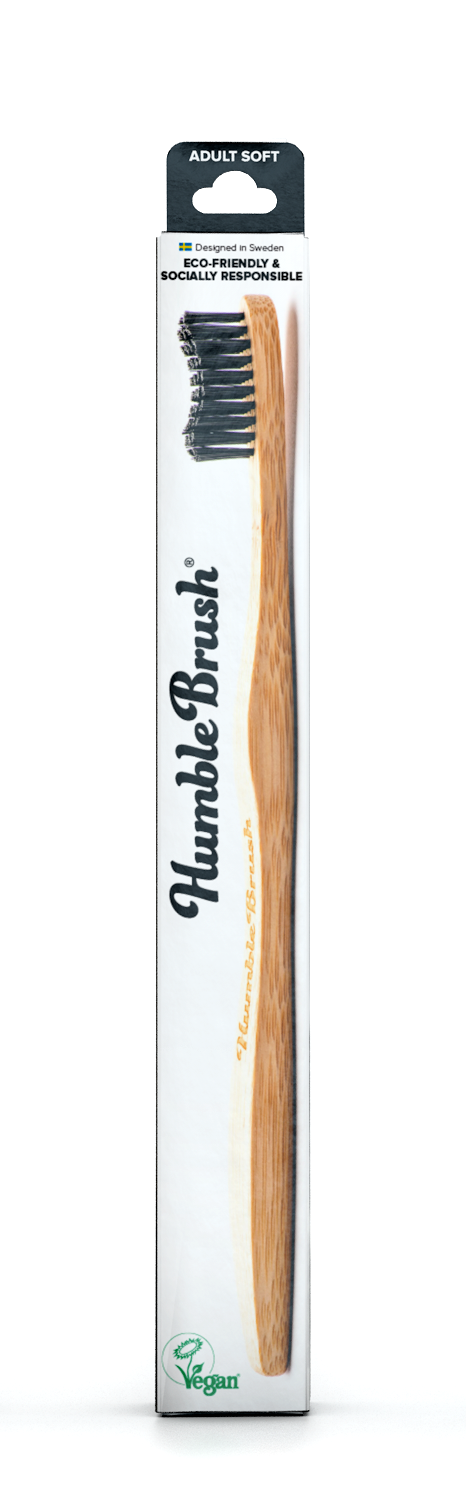 Humble Brush Zahnbürste Erwachsene schwarz 1 Stk