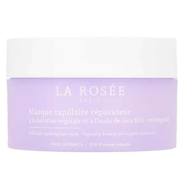 La Rosée Capillaire Máscara Capilar Reparadora com Queratina Vegetal, Recarregável, 200g