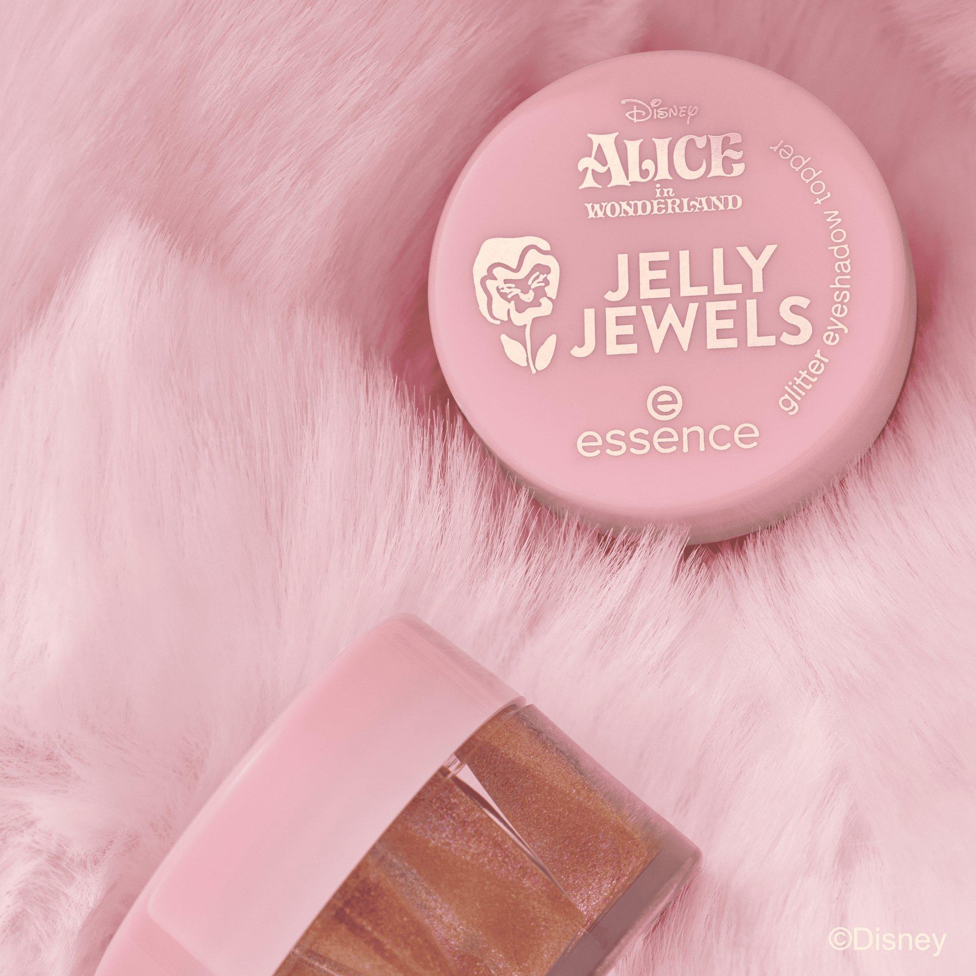 Disney Alice in Wonderland JELLY JEWELS glitter eyeshadow topper