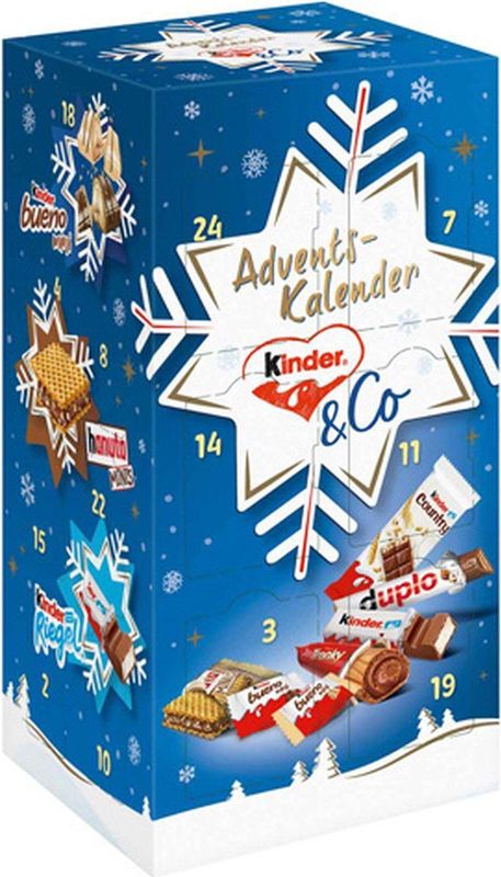 Kinder & Ferrero - Adventskalender - 295 g - Chocoladespecialiteiten