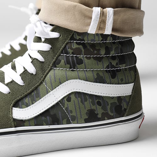 Baskets Sk8 Hi 7NSBGK1 Rain Camo Green Multi