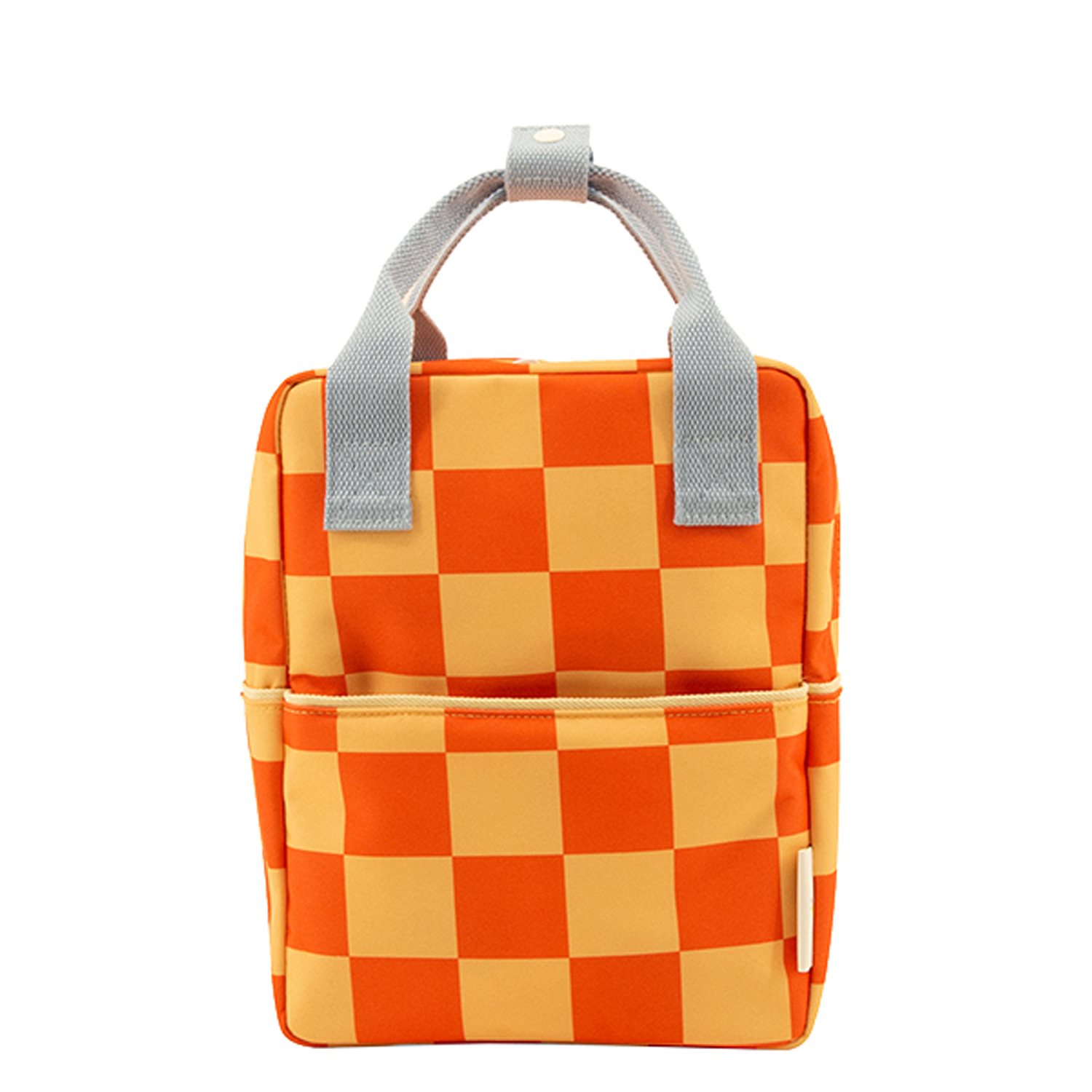 Sticky Lemon Farmhouse Backpack Small Checkerboard pear jam - ladybird red