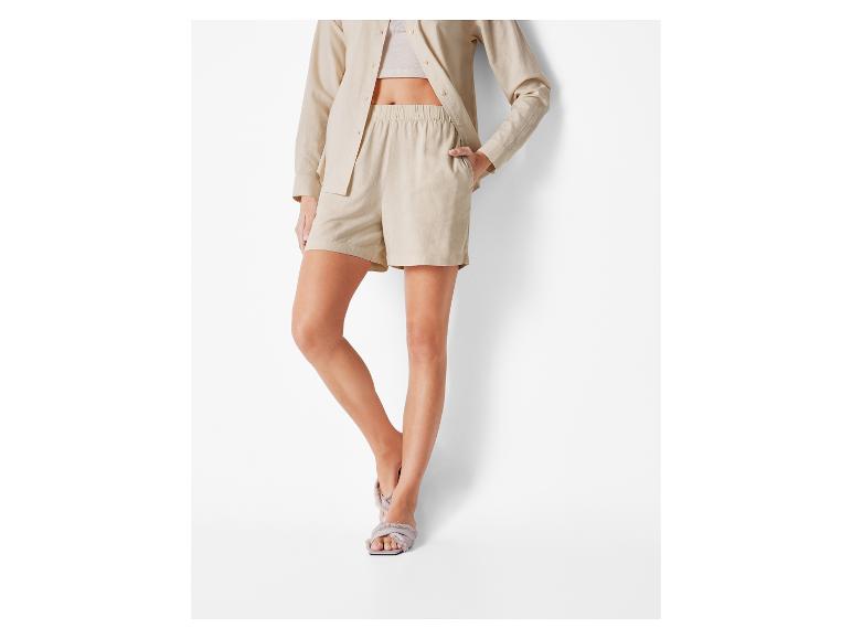 Linnen dames short