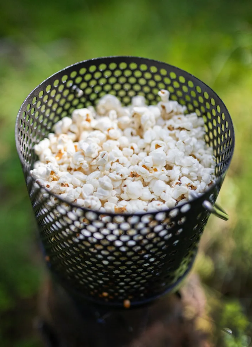 Hällmark Popcorn Pot Black
