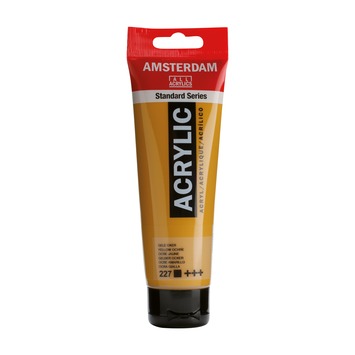 Amsterdam verf acrylverf gele oker tube 120ml