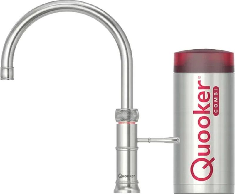 Quooker - COMBI Classic Fusion Round - Keukenboilercombinatie - RVS