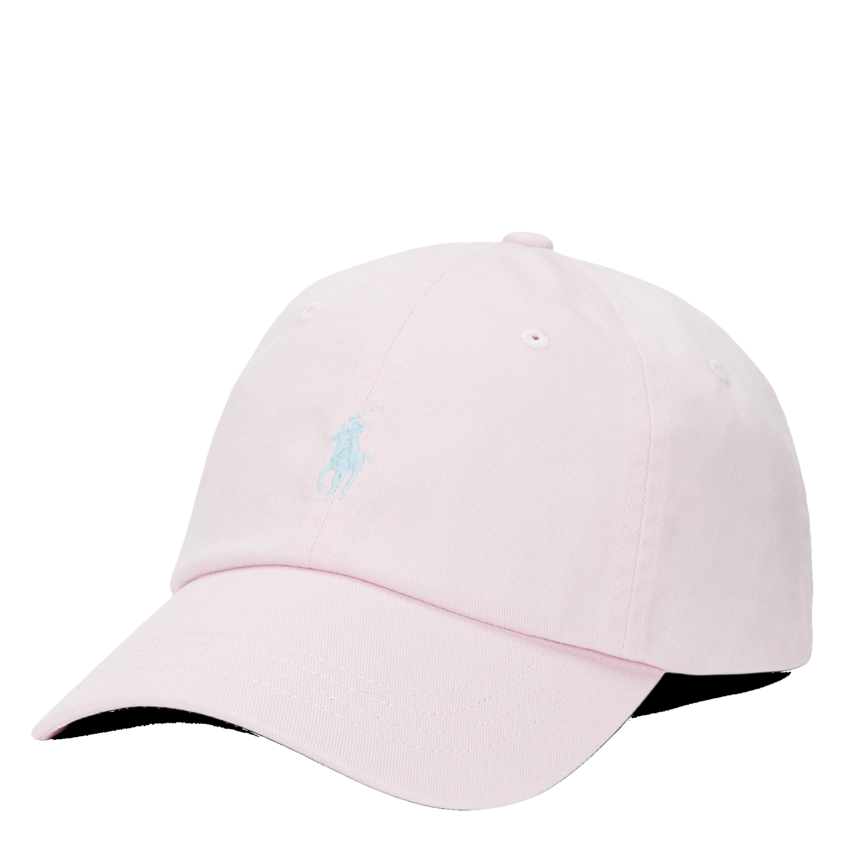 Casquette logo brodé en coton | Rose