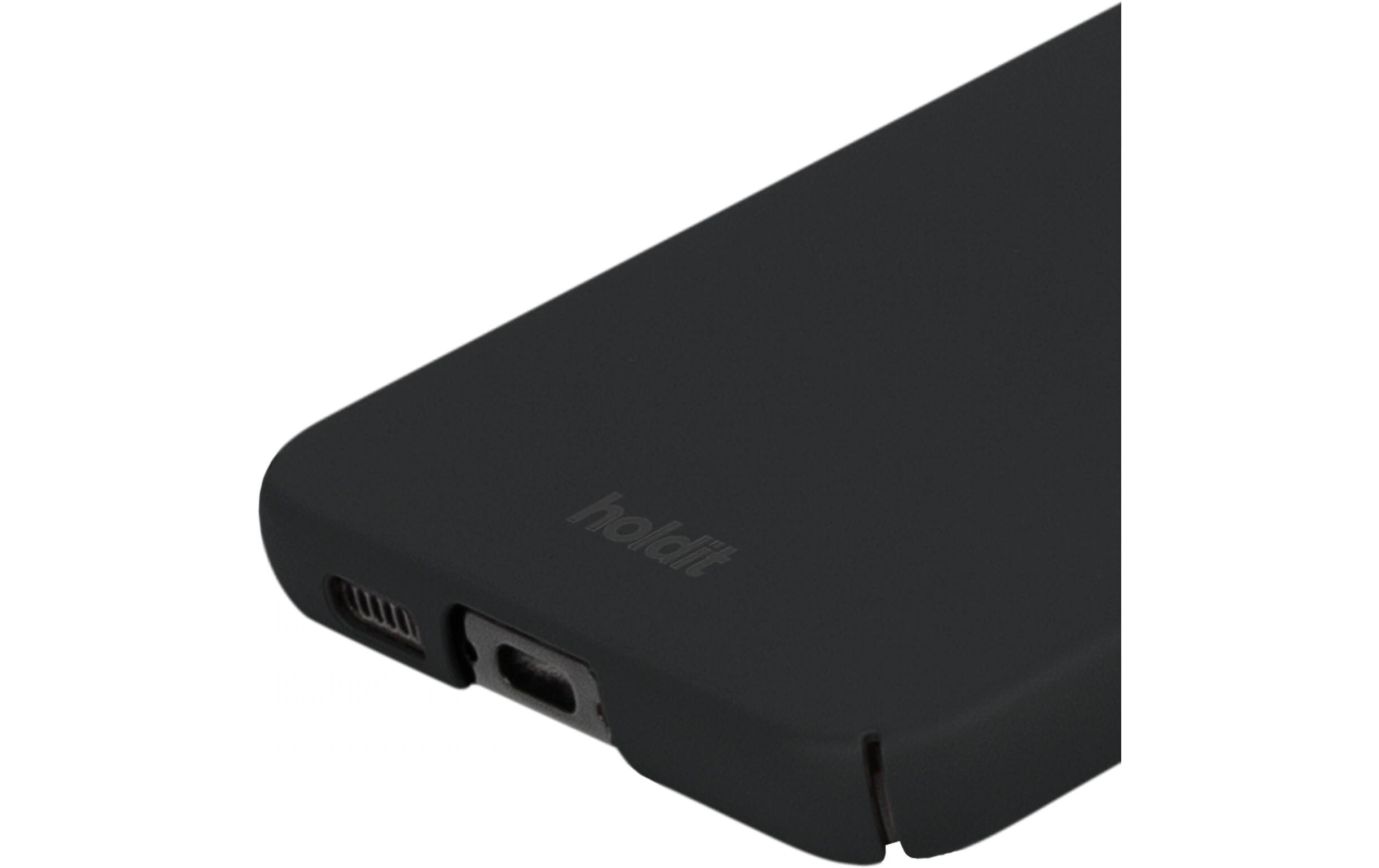 Back Cover Silicone Galaxy S24+ SchwarzModerne Handyhülle aus ultradünnem und griffigem Silikon für das Samsung Galaxy S24+