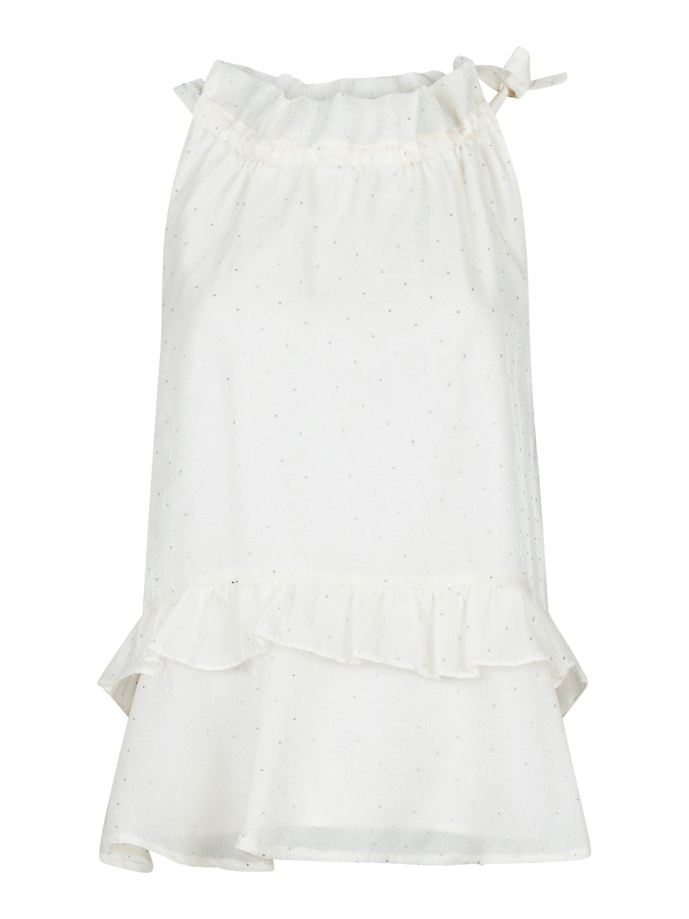 Neo Noir Margy Bedazzled Top creme