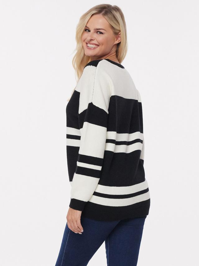 Pullover Black & White