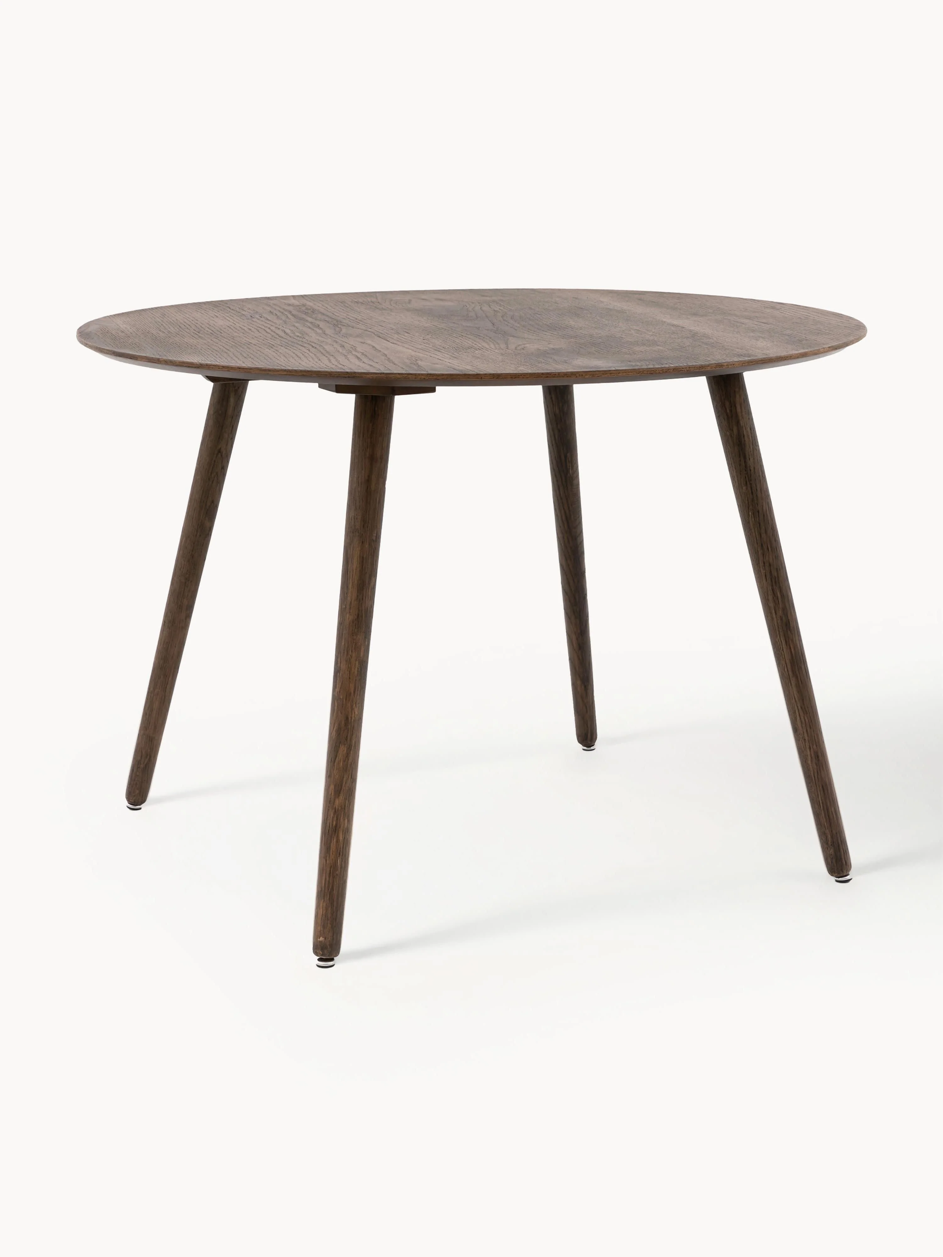 Ronde eikenhouten eettafel Hatfield, Ø 110 cm