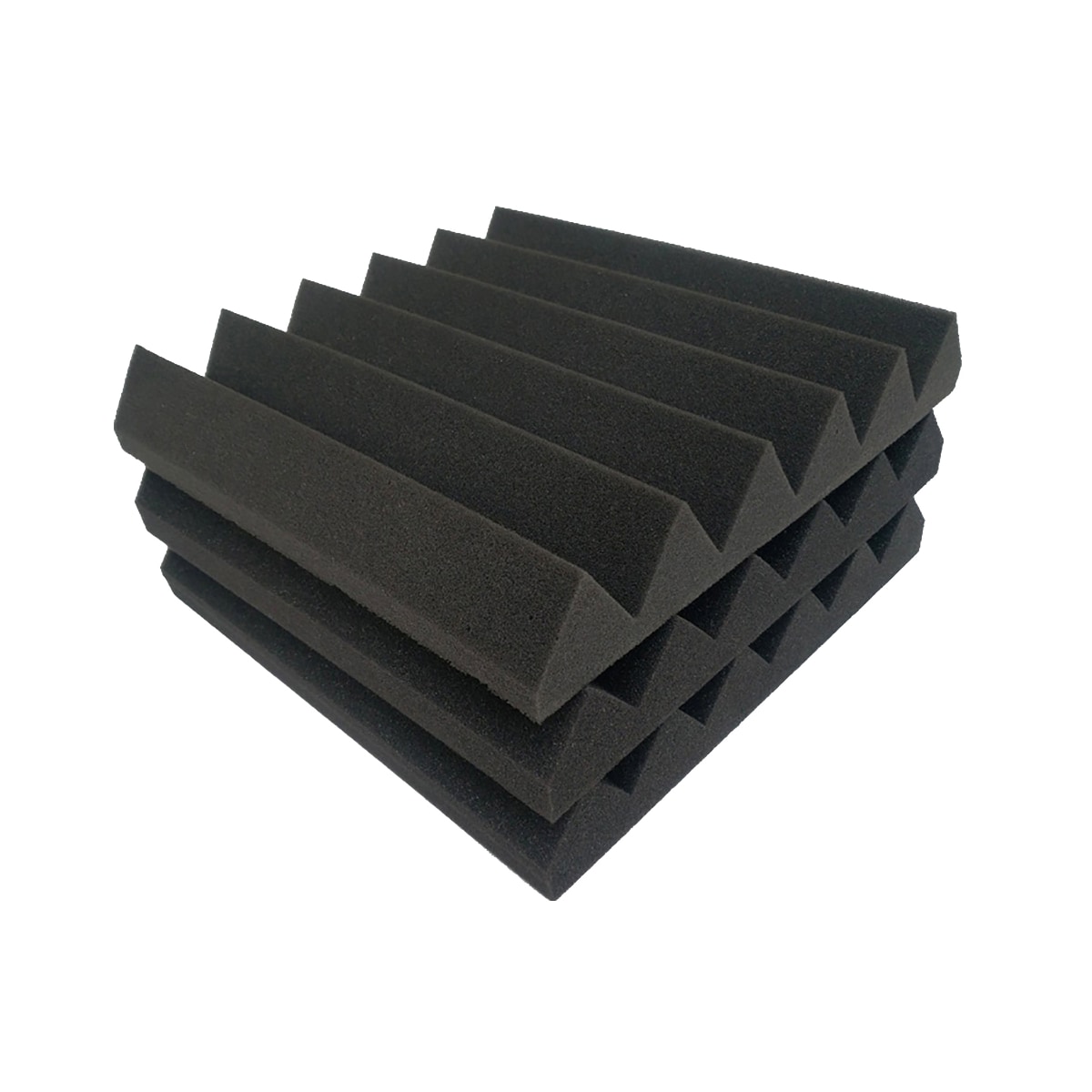 Wistream 30D akustisk plate av skum (4-pakk)