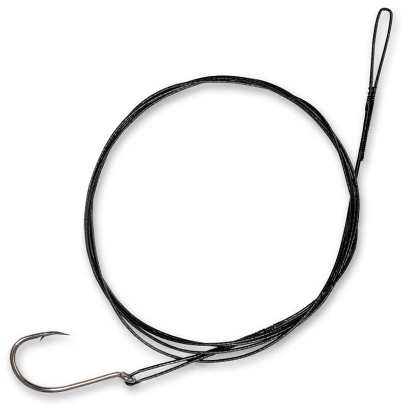 Bas De Ligne Acier Zebco Trophy 1X7 Hameçon Simple