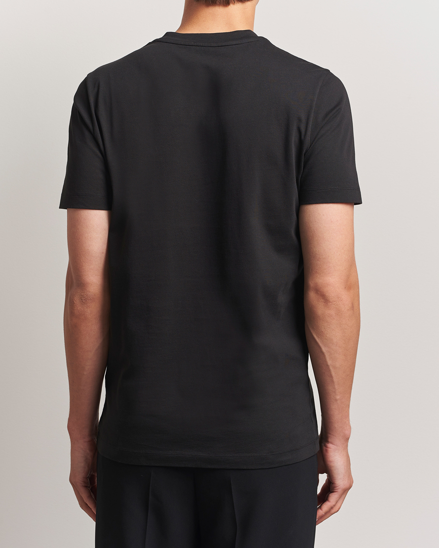 Moncler Lettering Logo T-Shirt Black