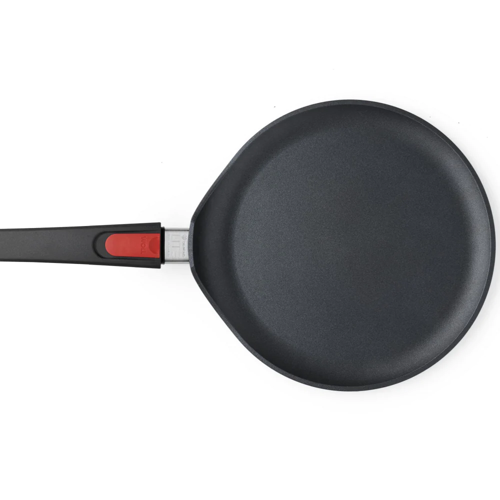 Crêpière en fonte 26 cm avec manche amovible Diamond lite woll