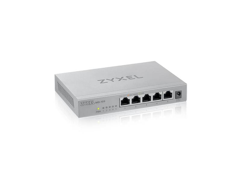 Zyxel Switch MG-105 5 Port Unmanaged 2.5-Gigabit-Switch