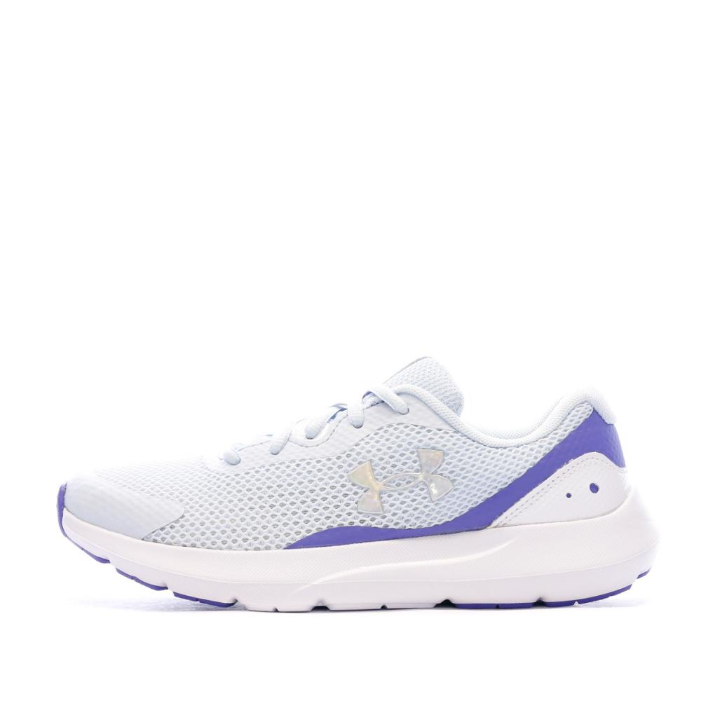 Under Armour Chaussures de Sport Bleu/Mauve Fille Under Armour Surge 3