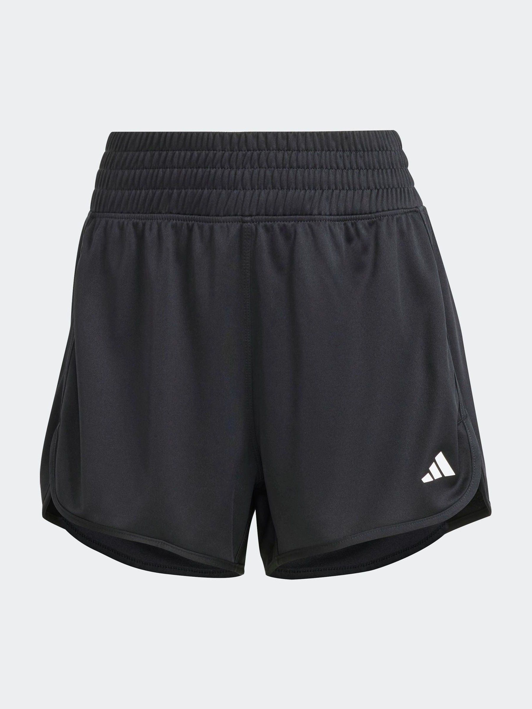 Zwart - adidas Pacer gebreide hoge trainingsshorts