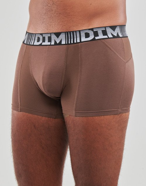 DIM - BOXER X2 - Bordeaux / Kaki