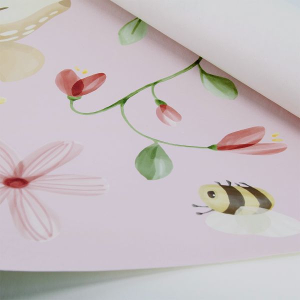 Little Dutch Wallpaper Circle Forest Wonders 100 cm