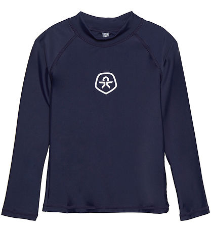 Color Kids Badeshirt - UV40+ - Dress Blues