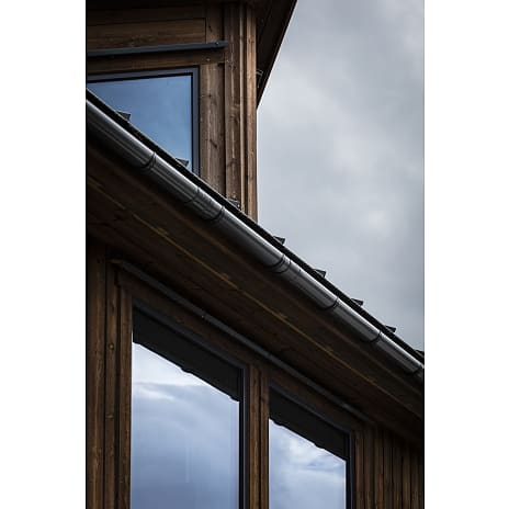 Grøvik tagrendepakke i aluminium 8 meter