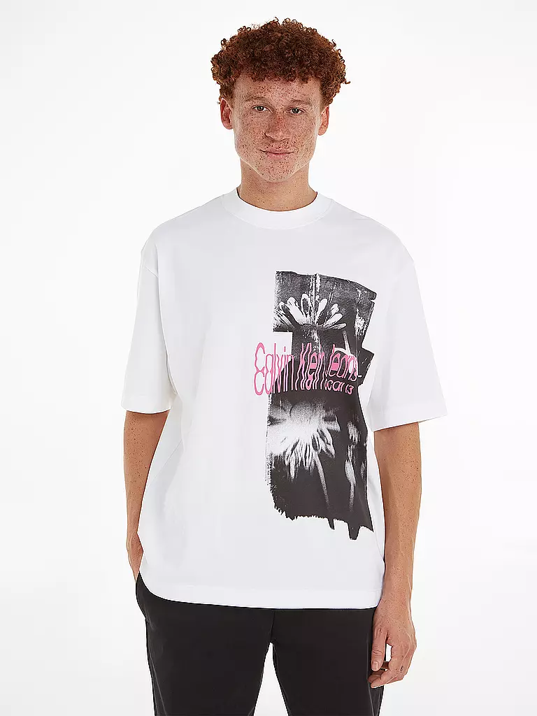 CALVIN KLEIN JEANS T-Shirt weiss