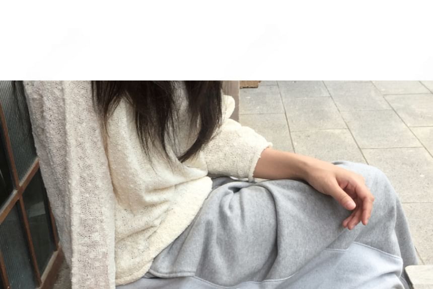 SeoulPop - Unisex tweekleurige joggingbroek met trekkoordtaille
