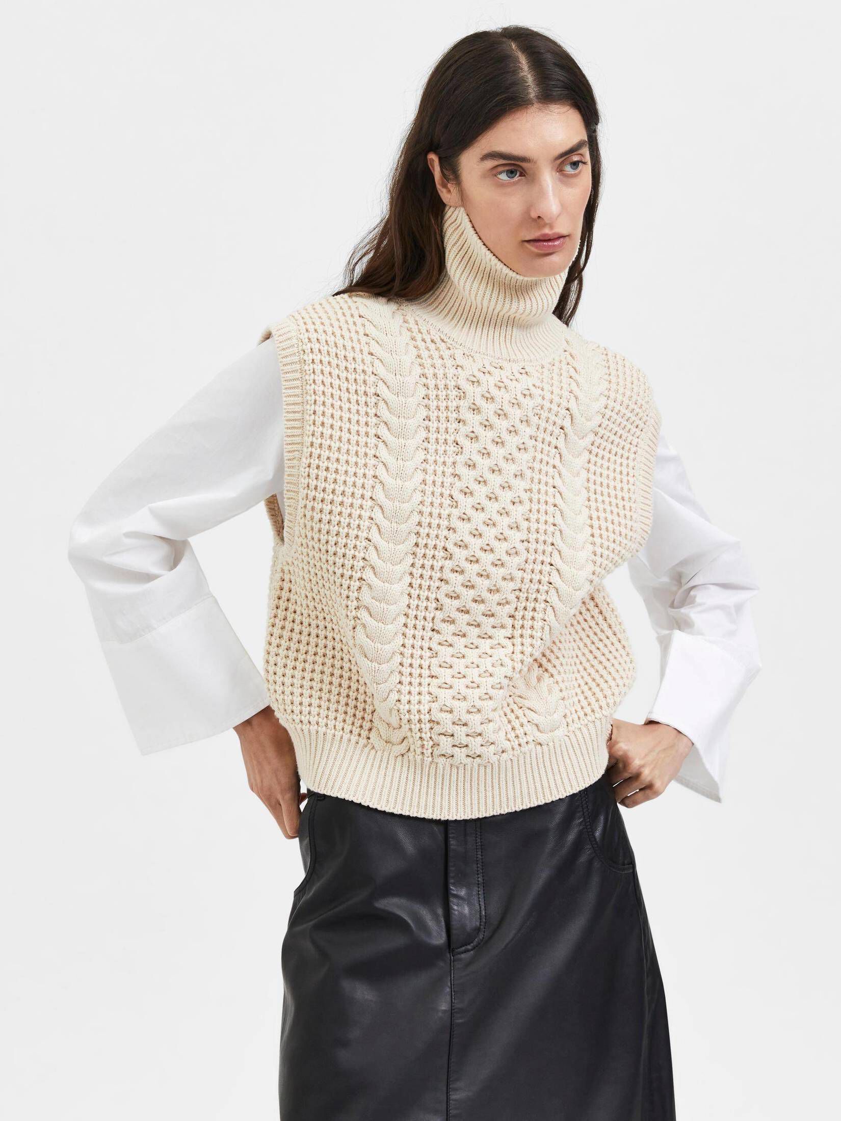 Selected Femme| Damen Pullunder BIRTHA