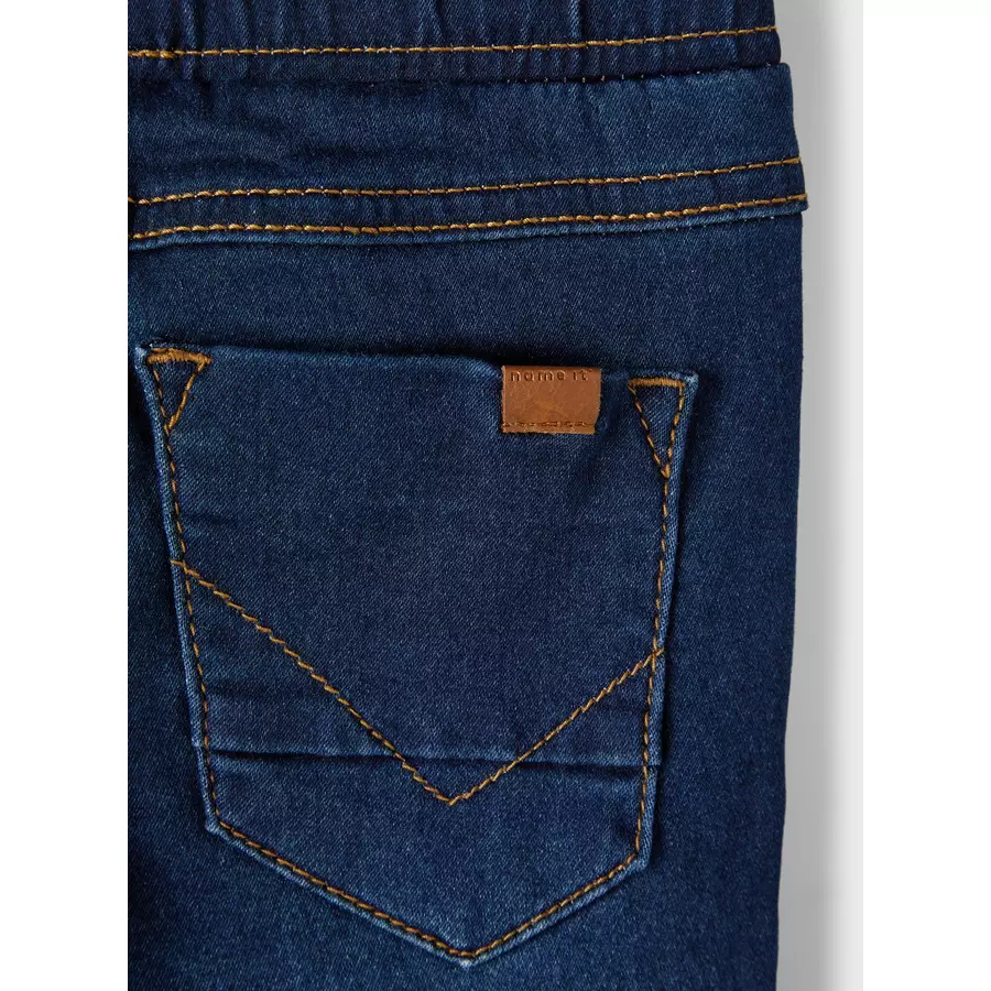 name it Sweatjeans Nmmryan Dark Blue Denim