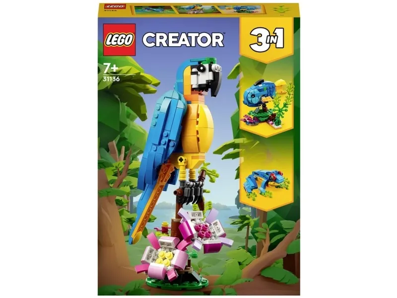 LEGO Creator 31136 Eksotisk papegøje