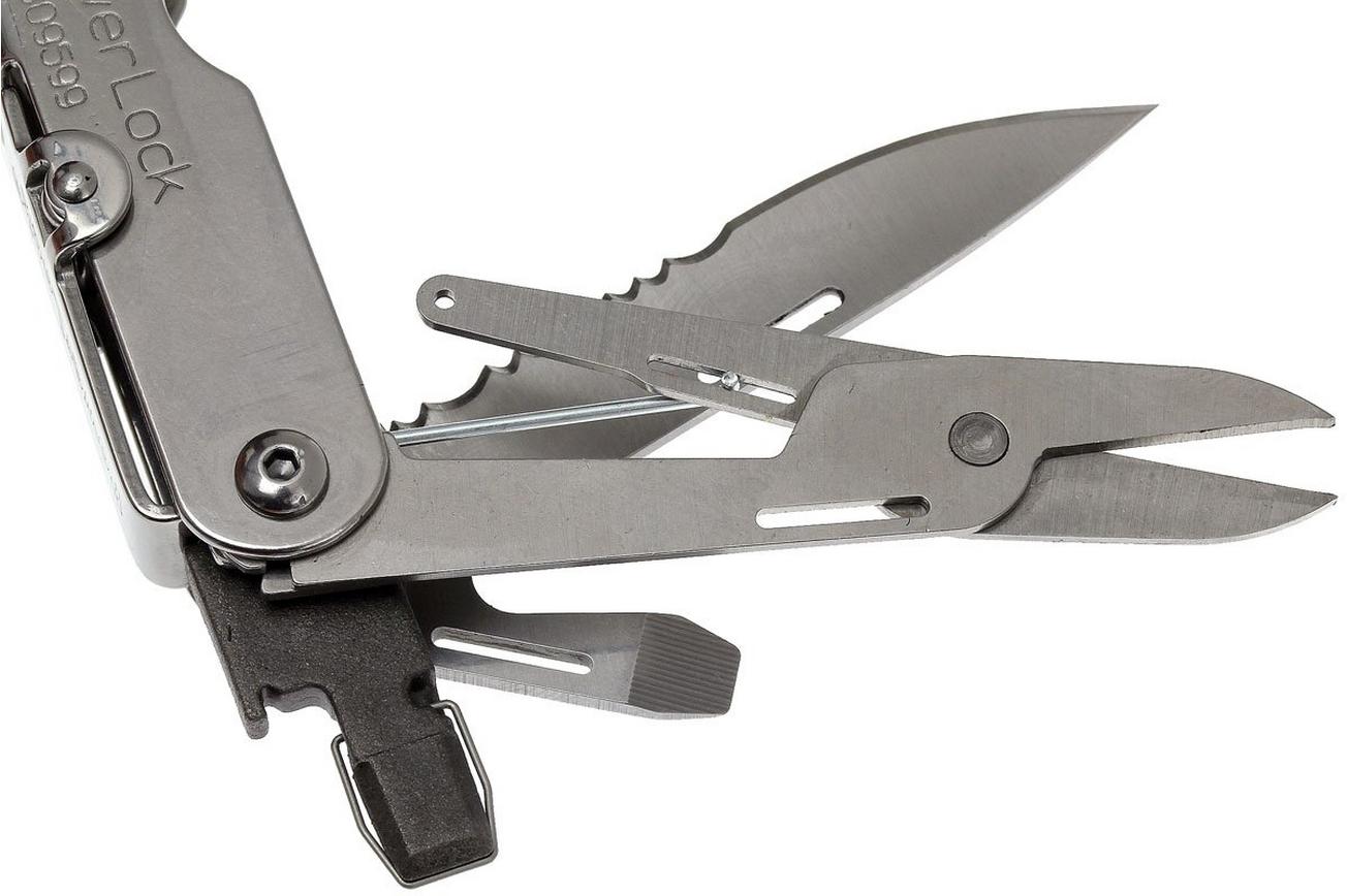 SOG Powerlock S60 multitool, zilver