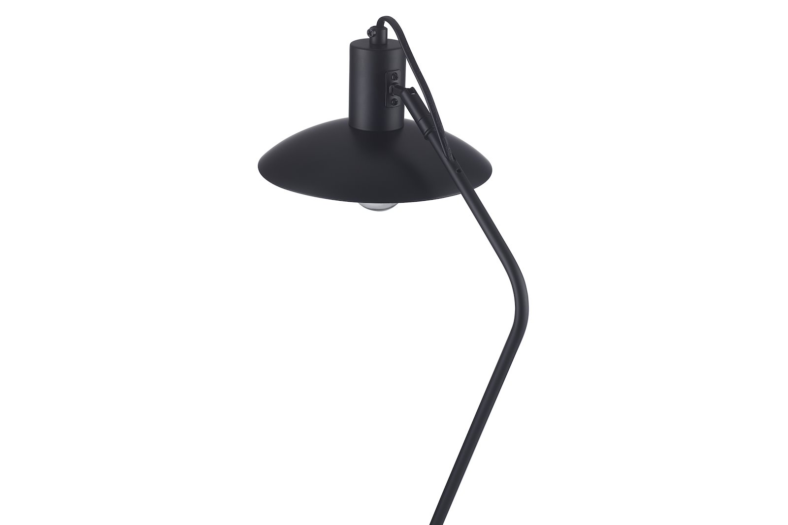 Freya bordlampe Sort med marmorfot, E14 Max 28W