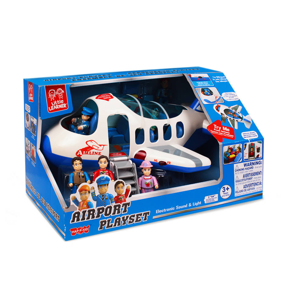 Happy Kid vliegtuig speelset