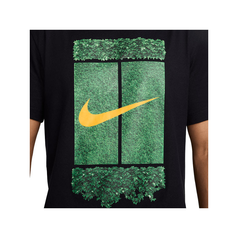 Tee-shirt Nike Court Training noir ou violet