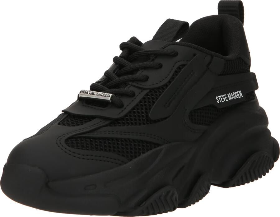 Steve Madden Possession-E Sneaker Dames Casual Schoenen Zwart Dames